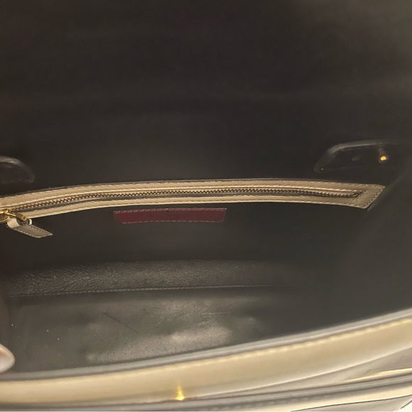 Valentino Rockstud Single Handle Leather Tote - Picture 10 of 13